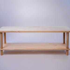 Wooden TV Unit & Console , TV Stand, Wooden Media Turnable Stand Unit Cabinet , Entertainment Center, Handmade Stand, Tv Stand With Storage