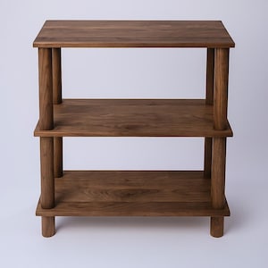 Wooden Shelf, Shelf, Bookcase, Solid Wood Shelving Unit, Minimalist Bookshelf, Modern Shelving Unit, Scandinavian Bookshelf, Storage, Wood