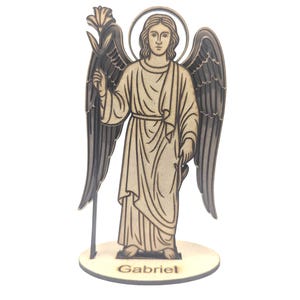 Archangel Gabriel - SVG File for Laser Cutting