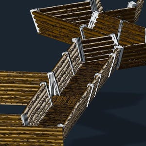 Set de extensión 2 de terreno modular de trincheras STL, fortificaciones de la Primera y Segunda Guerra Mundial a escala 1:72 para terrenos de juegos de guerra de 20 mm y dioramas históricos.