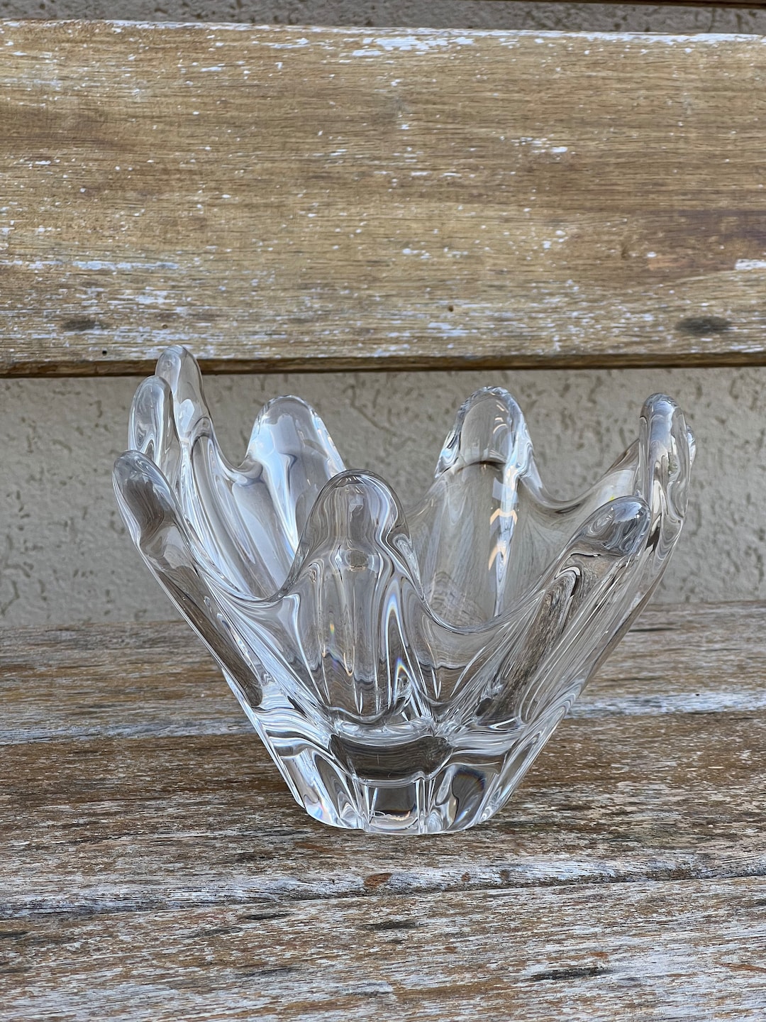 Daum France Glass Bowl *very Rare* - Etsy