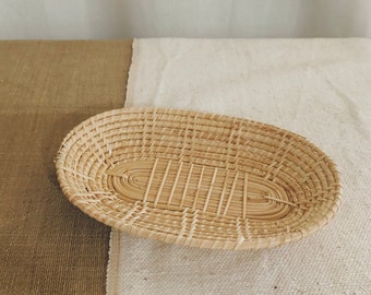 kumo rattan tray | rattan basket | wicker tray | rattan decor