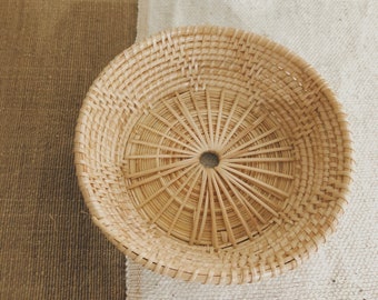 kana rattan tray | rattan basket | wicker tray | rattan decor