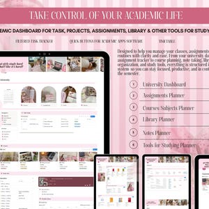 Notion Life Planner Template All in One Notion Second Brain Planner ...