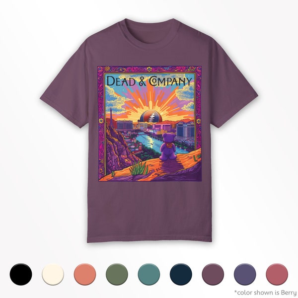 Dead & Company Live at The Sphere: Las Vegas Residency Concert T-Shirt