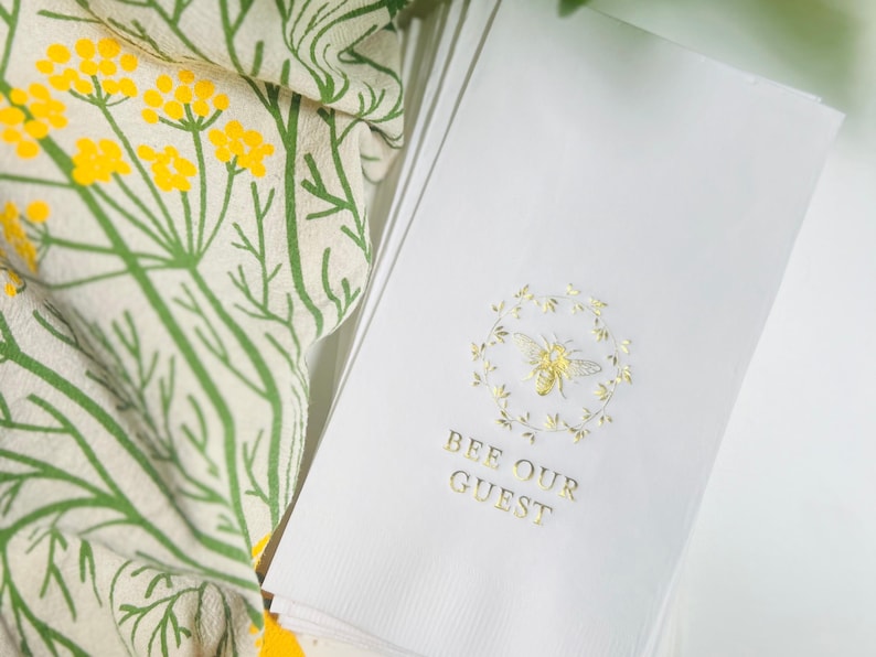 Sunshine Daisy Guest Towels