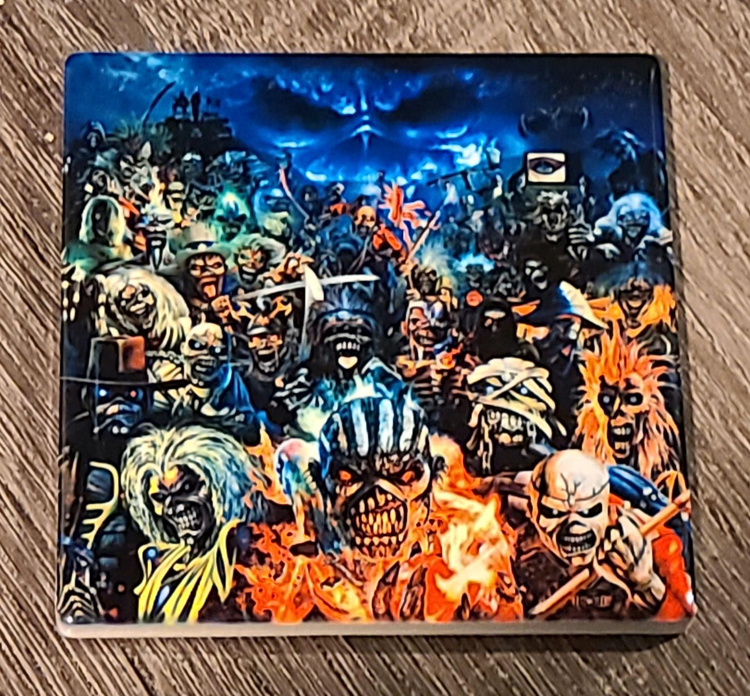 Iron Maiden: Killers 4 in by 4 in Custom Made Ceramic Coaster - Etsy