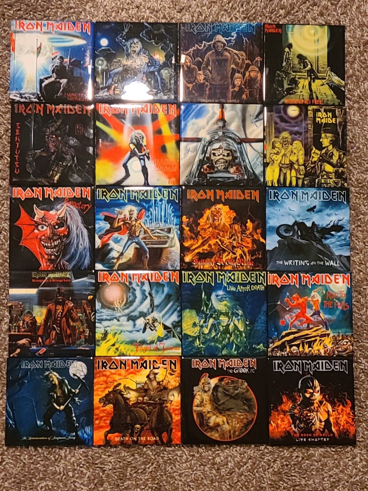 Iron maiden quilt sale
