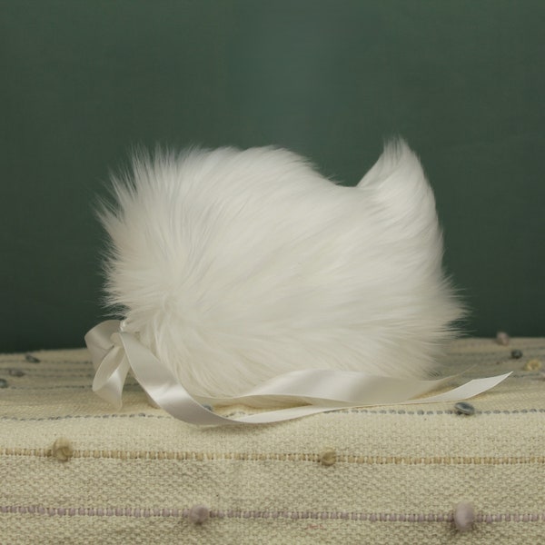 White Costume Bunny Tail