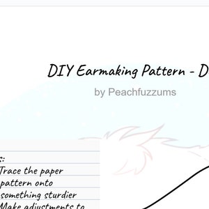 Deer ears headband pattern