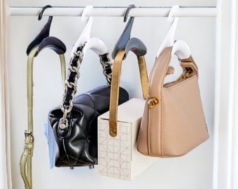 Handbag - Hanger - Handbag Hanger - Scarf Hanger - Belt Hanger - Tie Hanger - Storage - Wardrobe - Scarf - Belt - Tie - Wardrobe Organiser