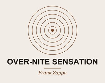 Teoría musical de Over-Nite Sensation de Frank Zappa (PDF) / Análisis del álbum canción por canción / Partituras de contrapunto de marimba y comedia