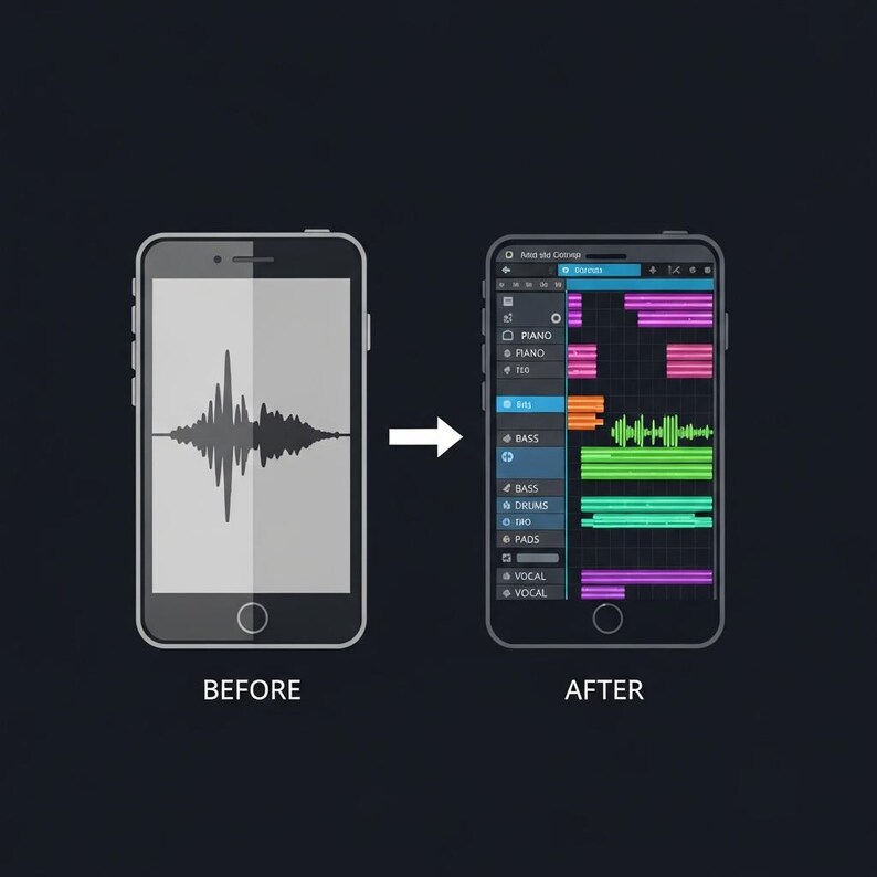 Hummed Melody to Demo | Voice Memo to MIDI + Stems + Full Arrangement | 5-Day image 7