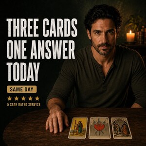 Same-Day Voice Tarot Reading by Email | Custom Audio Recording for Hidden Thoughts & Mixed Signals image 1