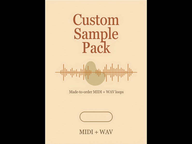Benutzerdefinierte Original-Musterpackung | 30 Loops + 10MIDI Royalty-Free | 48hr-Lieferung Bild 1