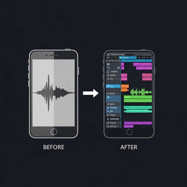 Hummed Melody to Demo | Voice Memo to MIDI + Stems + Full Arrangement | 5-Day image 2