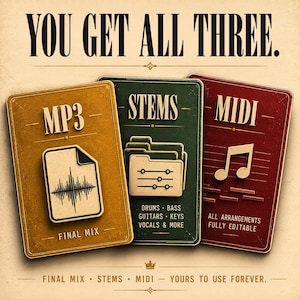 Hummed Melody to Demo | Voice Memo to MIDI + Stems + Full Arrangement | 5-Day image 4