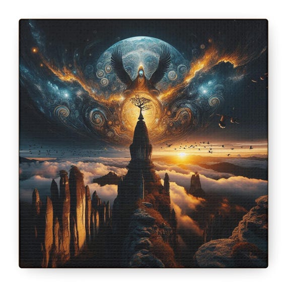 Transcendence of Not Knowing Canvas Gallery Wraps