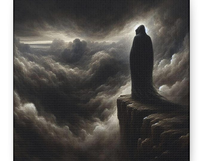Dark Night of the Soul Canvas Gallery Wraps