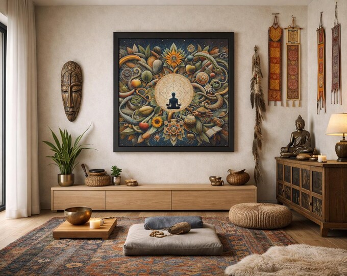 Framed Heart Work: Ayahuasca Mind and Dzogchen, The Great Union
