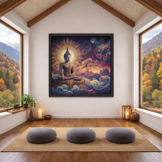 Framed Heart Work:  Buddha in the Primordial Wind of Awakening