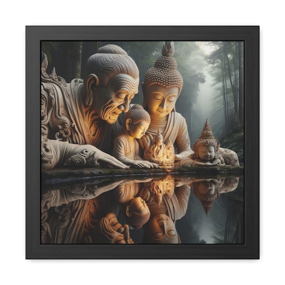 Framed Heart Work:  Ancestral Guidance of the Eternal Buddha