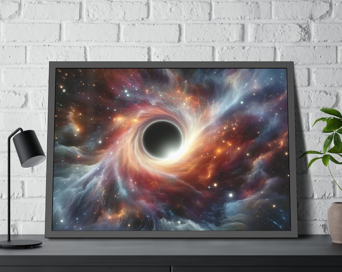 Epoch of Insight: The Nexus of Consciousness, Framed Paper Posters, Enlightenment, Mindfulness, Insightfulness, Meditation