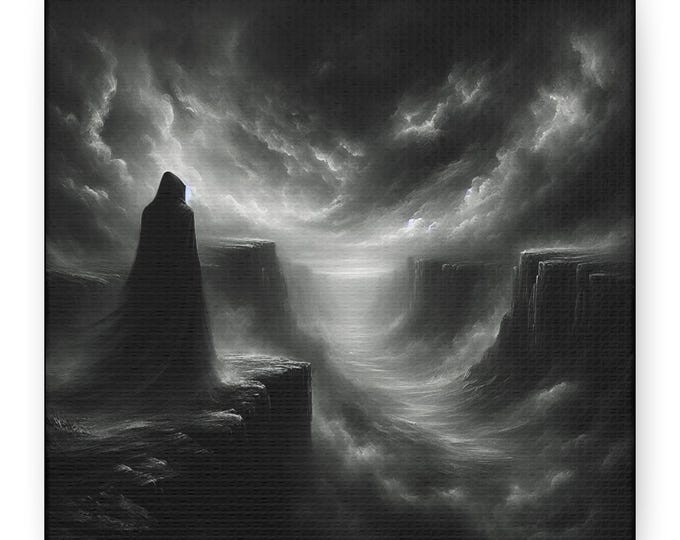 Dark Night of the Soul Canvas Gallery Wraps