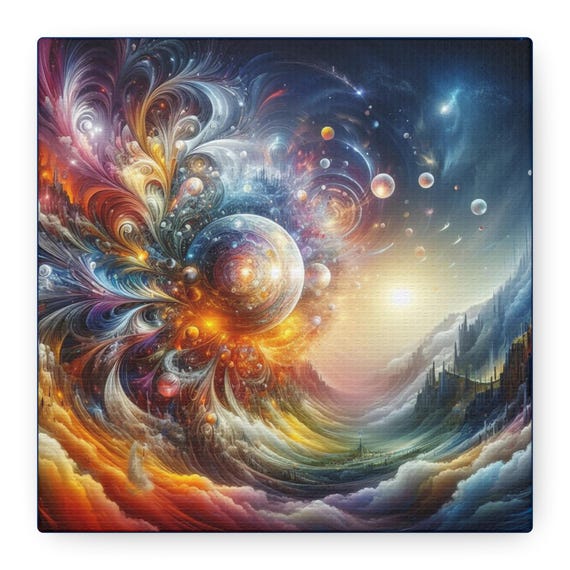 First Glimpse of Clarity Canvas Gallery Wraps