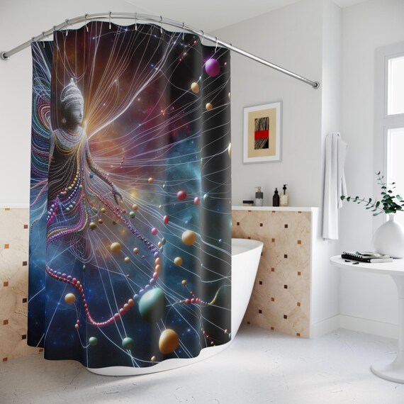 Zen Buddha Shower Curtain | Spiritual Home Decor