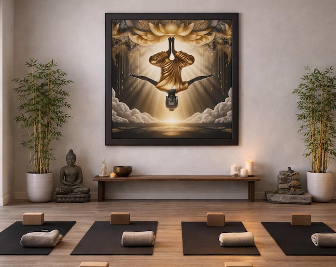 Framed Heart Work: Inverted Buddha of Dzogchen, Gravity and the Nature of Mind