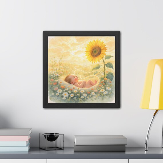 Framed Heart Work:  Cradled by Natures Light