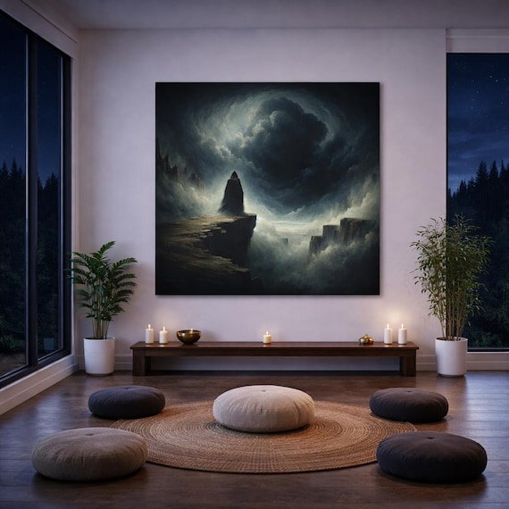 Dark Night Of The Soul Canvas Gallery Wraps