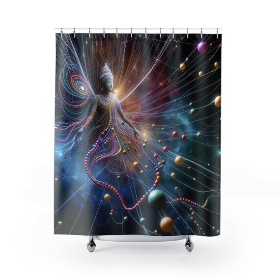 Zen Buddha Shower Curtain | Spiritual Home Decor