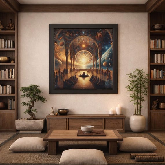 Framed Heart Work:  Life as a School, Cosmic Temple of Learning