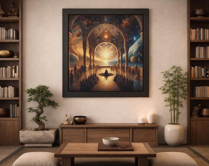Framed Heart Work:  Life as a School, Cosmic Temple of Learning