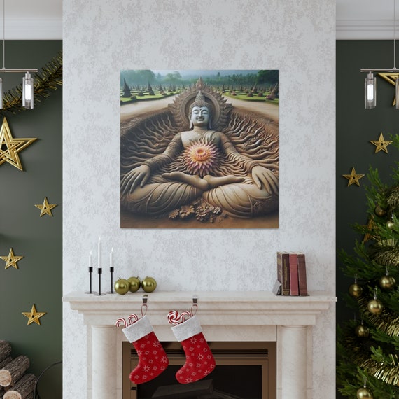 Pacha Mama Canvas Art: Vibrant Mother Earth Print