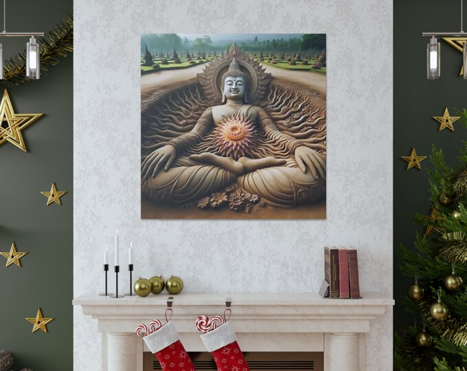 Pacha Mama Canvas Art: Vibrant Mother Earth Print