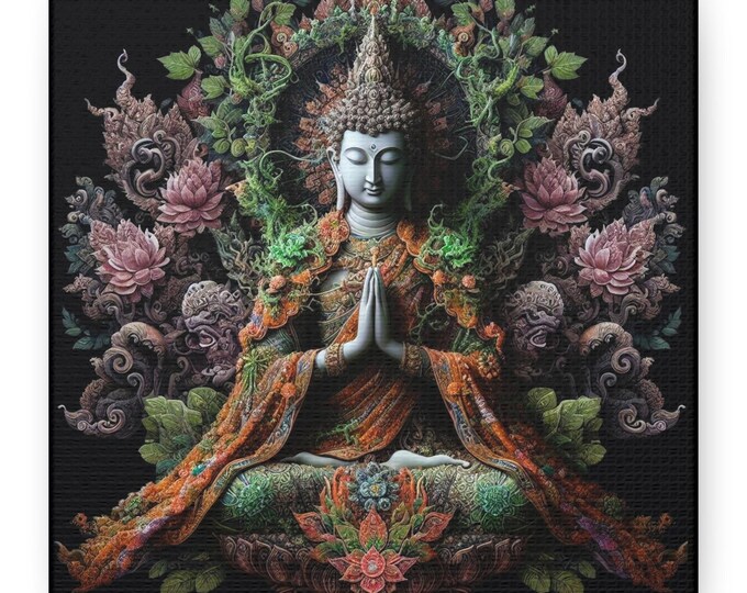 Purifying Radiance, Tibetan Buddhist Essence, Canvas Gallery Wraps, Meditation, Mindfulness, Self-Inquiry, Transcendence, Being