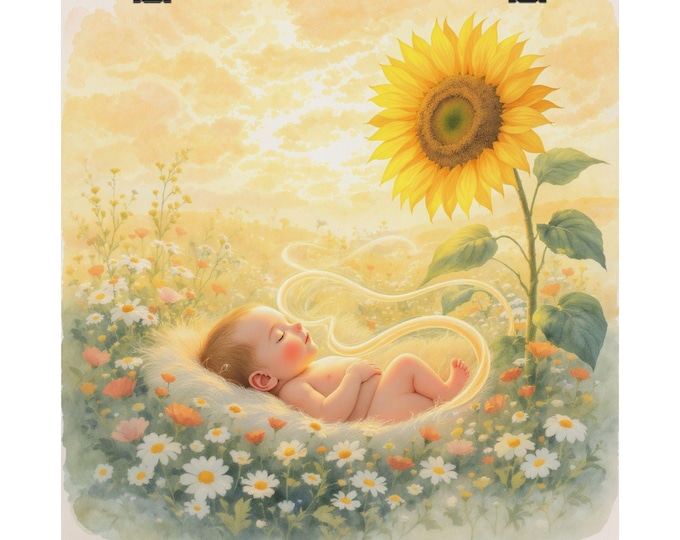 Matte Poster Heart Work:  Cradled by Natures Light