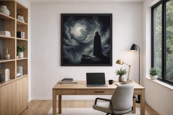 Matte Poster Heart Work:  The Dark Night of the Soul