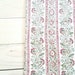 Large Cotton Bohemian print curtain panel. Vintage Cotton cottage window curtain panel. Vintage heavyweight cotton lined curtain. 52 x 42".