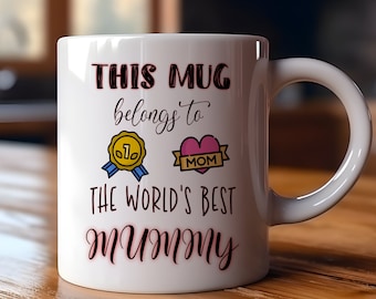 Die beste Mama der Welt | Lustiges Geschenk | Lustige Tasse Kaffee Tasse | Mama Geburtstag | Geschenk für Mama | Weihnachtsgeschenk | Geburtstagsgeschenk