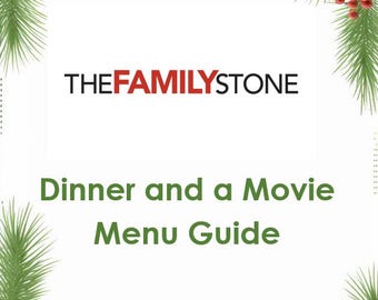 The Family Stone Dinner and a Movie Menu Guide
