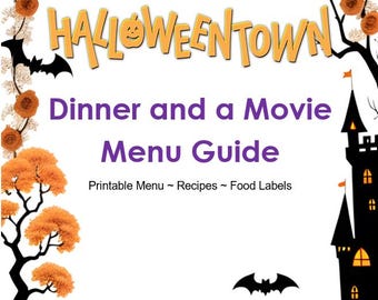 Halloweentown Dinner and a Movie Menu Guide
