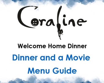 Coraline Dinner and a Movie Menu Guide