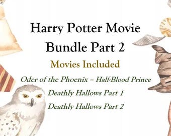 Harry Potter Movie Bundle Part 2