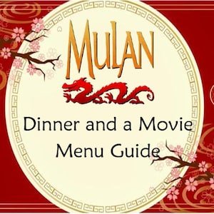 Mulan Dinner und ein Film-Menü-Führer