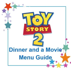 Toy Story 2 Dinner und ein Film Menü-Anleitung