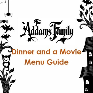 Przewodnik po menu kolacji i filmie „Rodzina Addamsów”